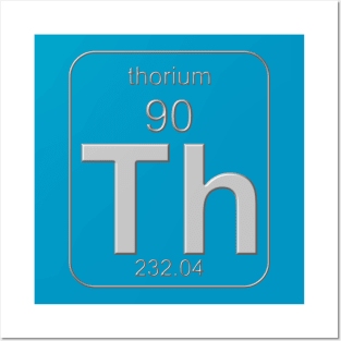 Thorium silver Posters and Art